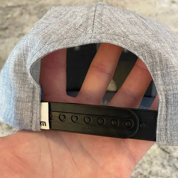 TravisMathew Gray Cap with Wave Patch - Picture 2 of 5